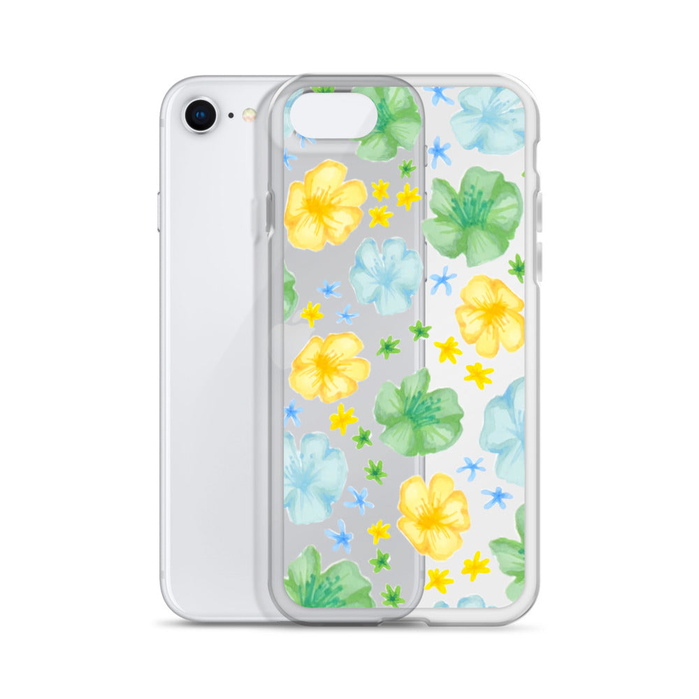 flower case in clear