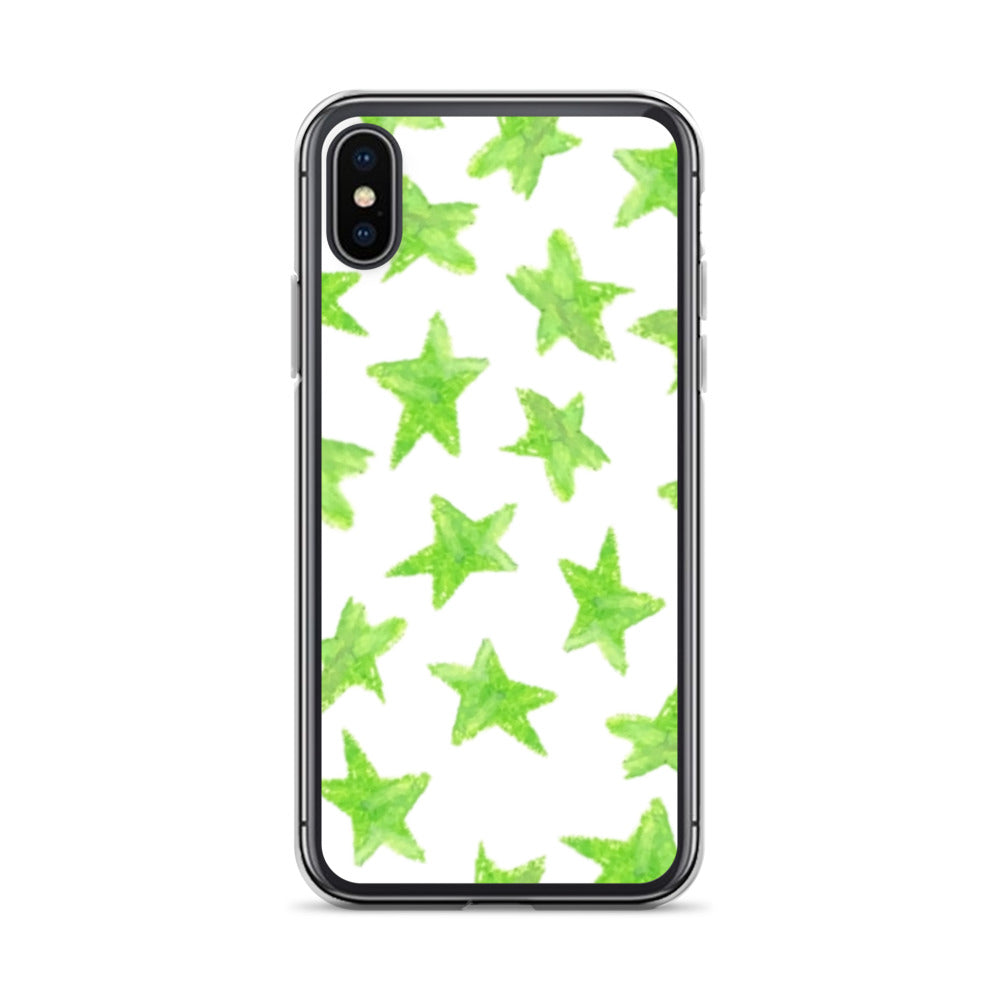 star case lime green