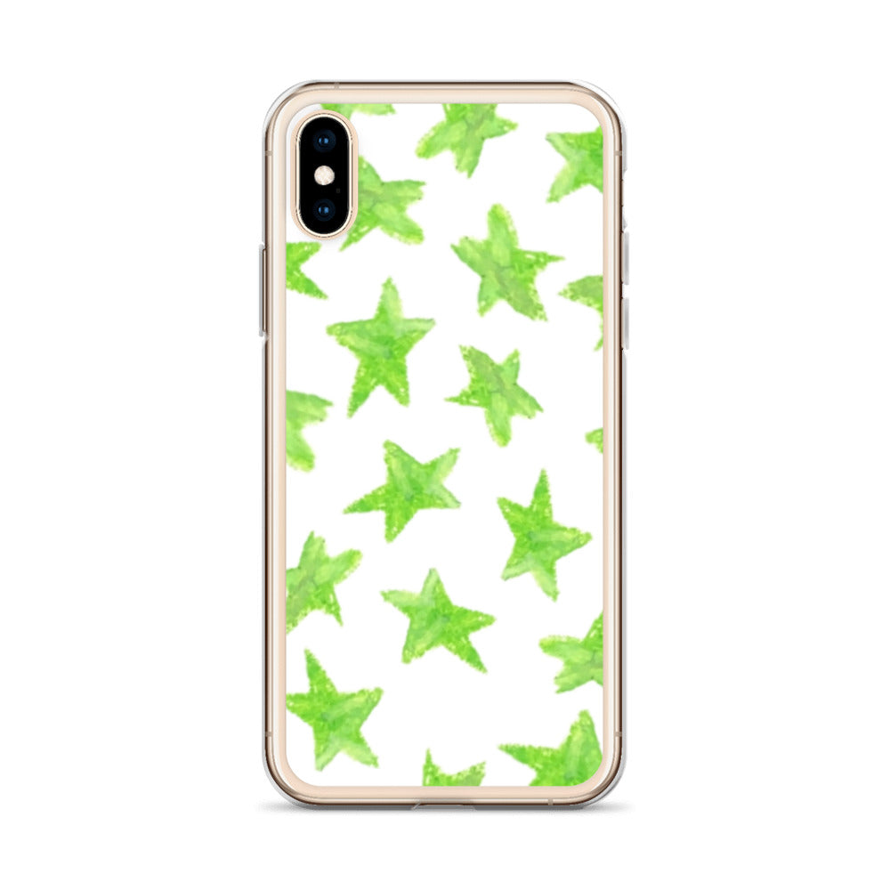 star case lime green