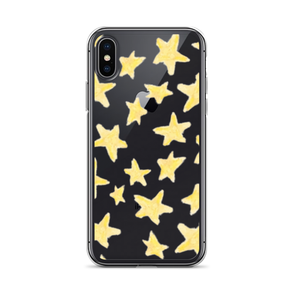 star case yellow in clear