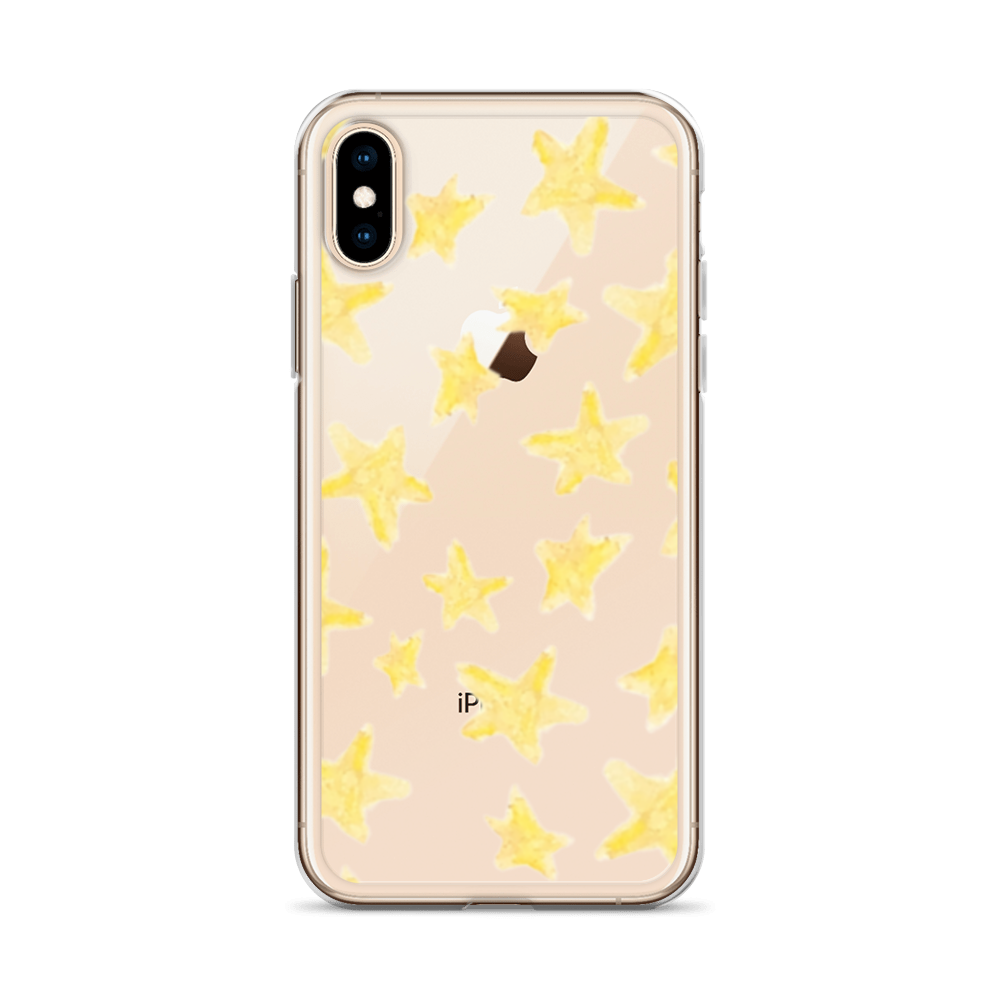 star case yellow in clear