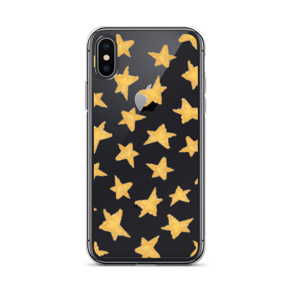 star case soft gold in clear