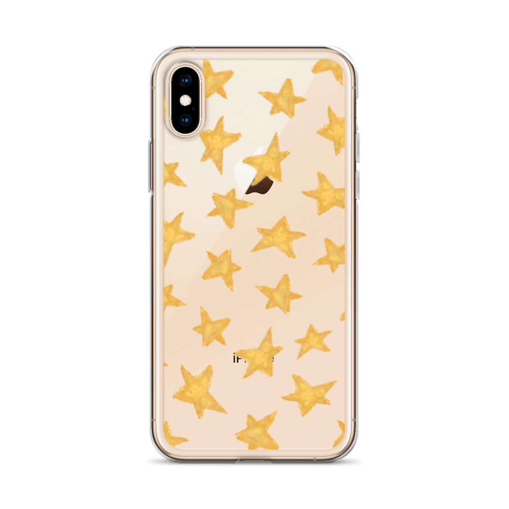 star case soft gold in clear