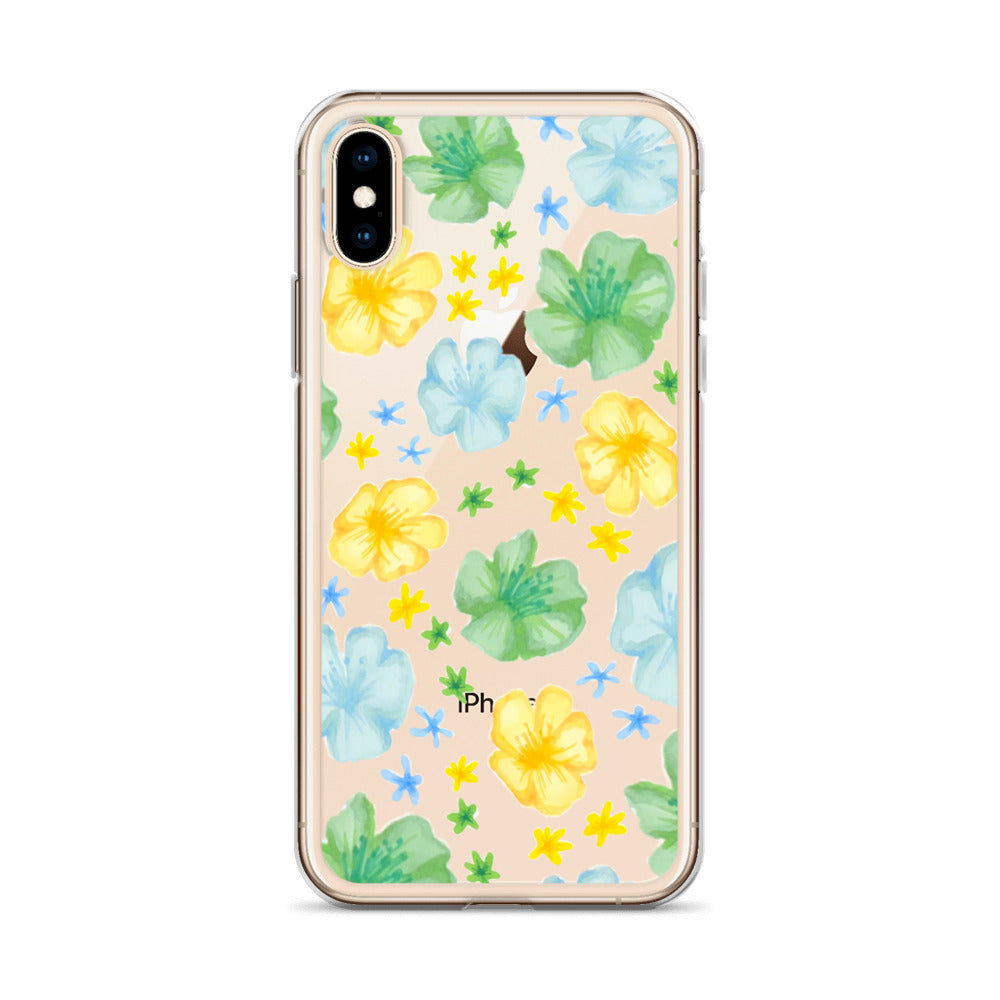 flower case in clear