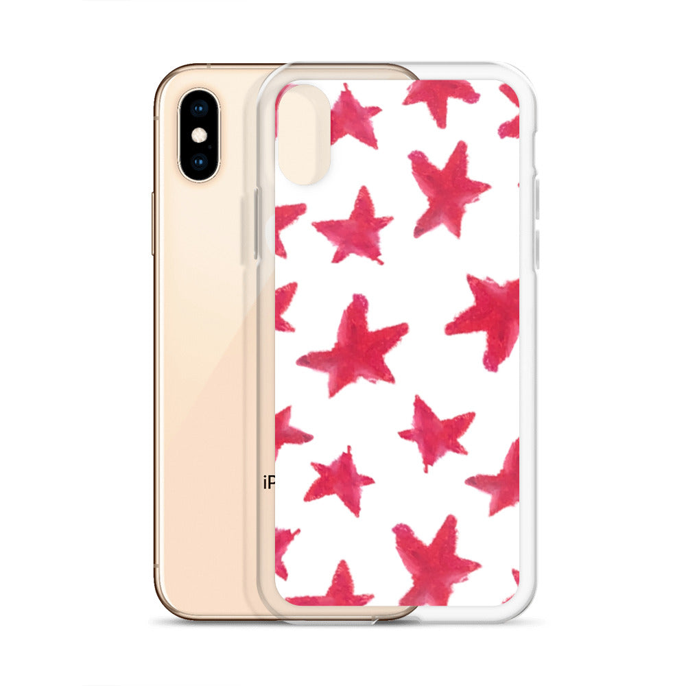 star case muted red