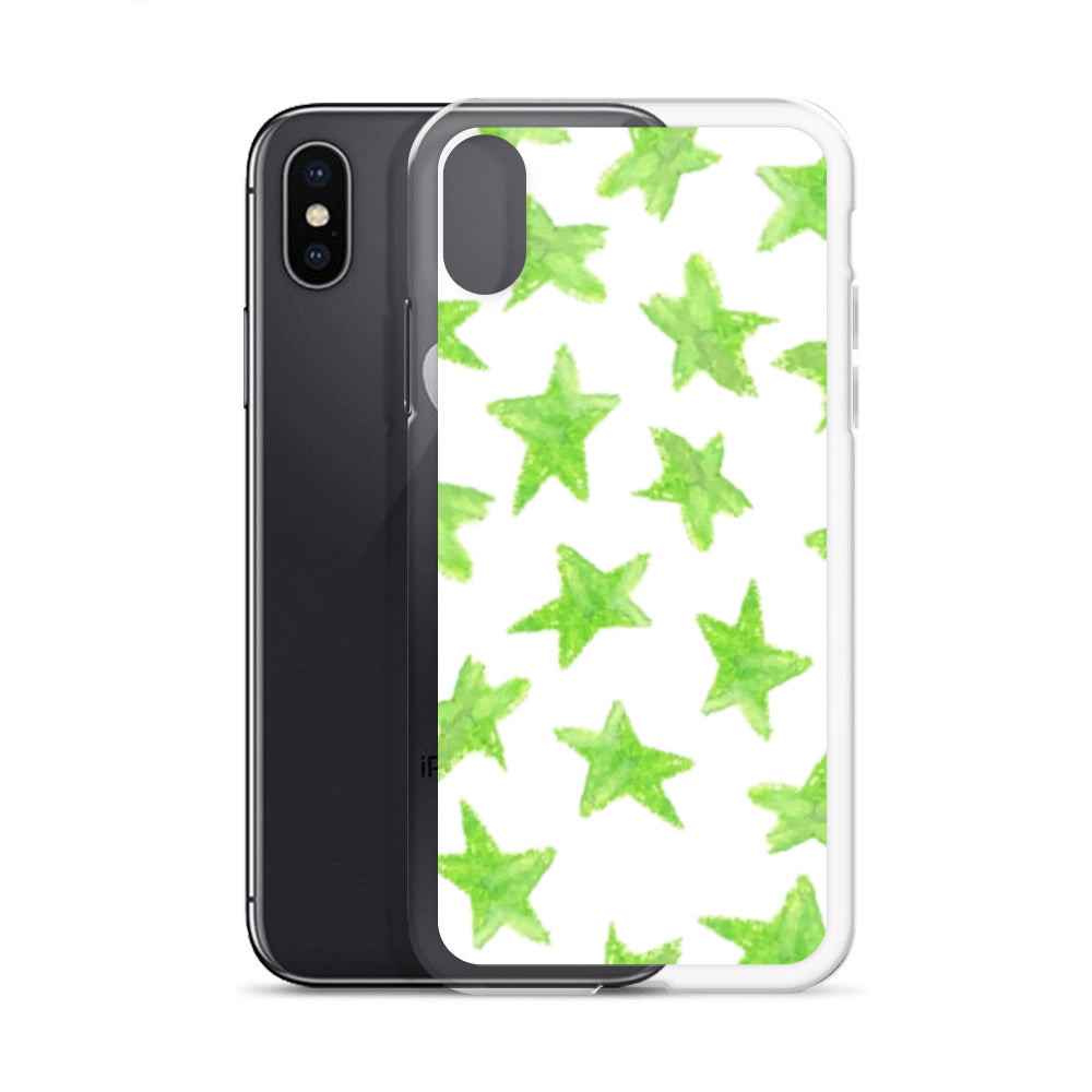 star case lime green