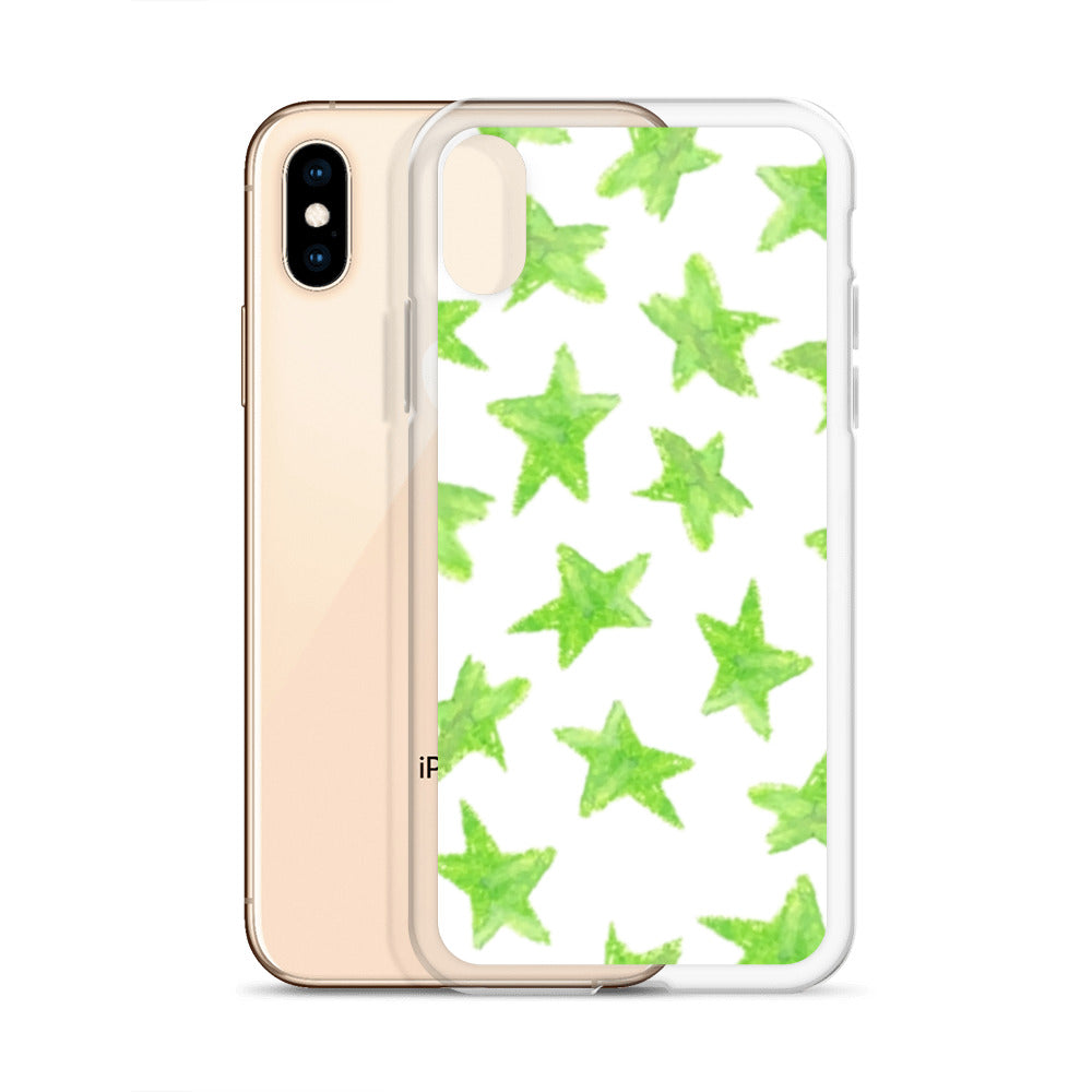 star case lime green