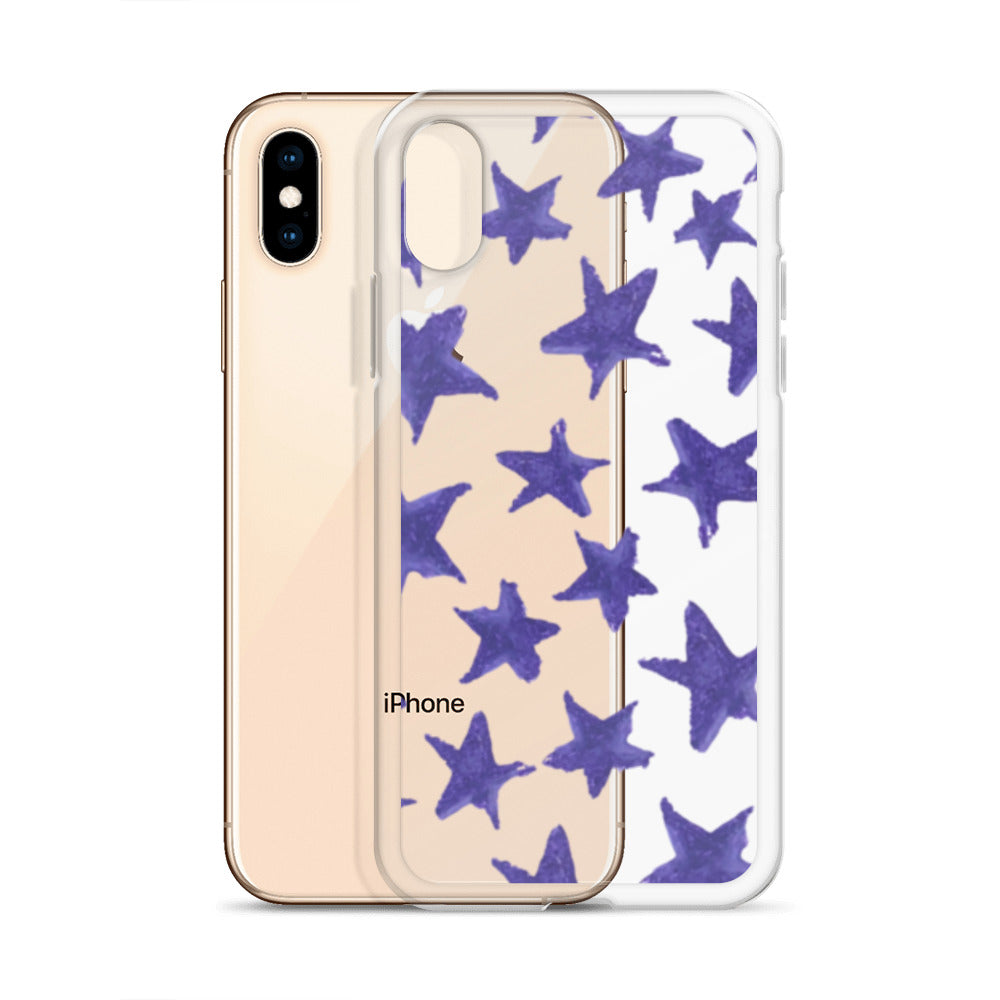 star case indigo in clear