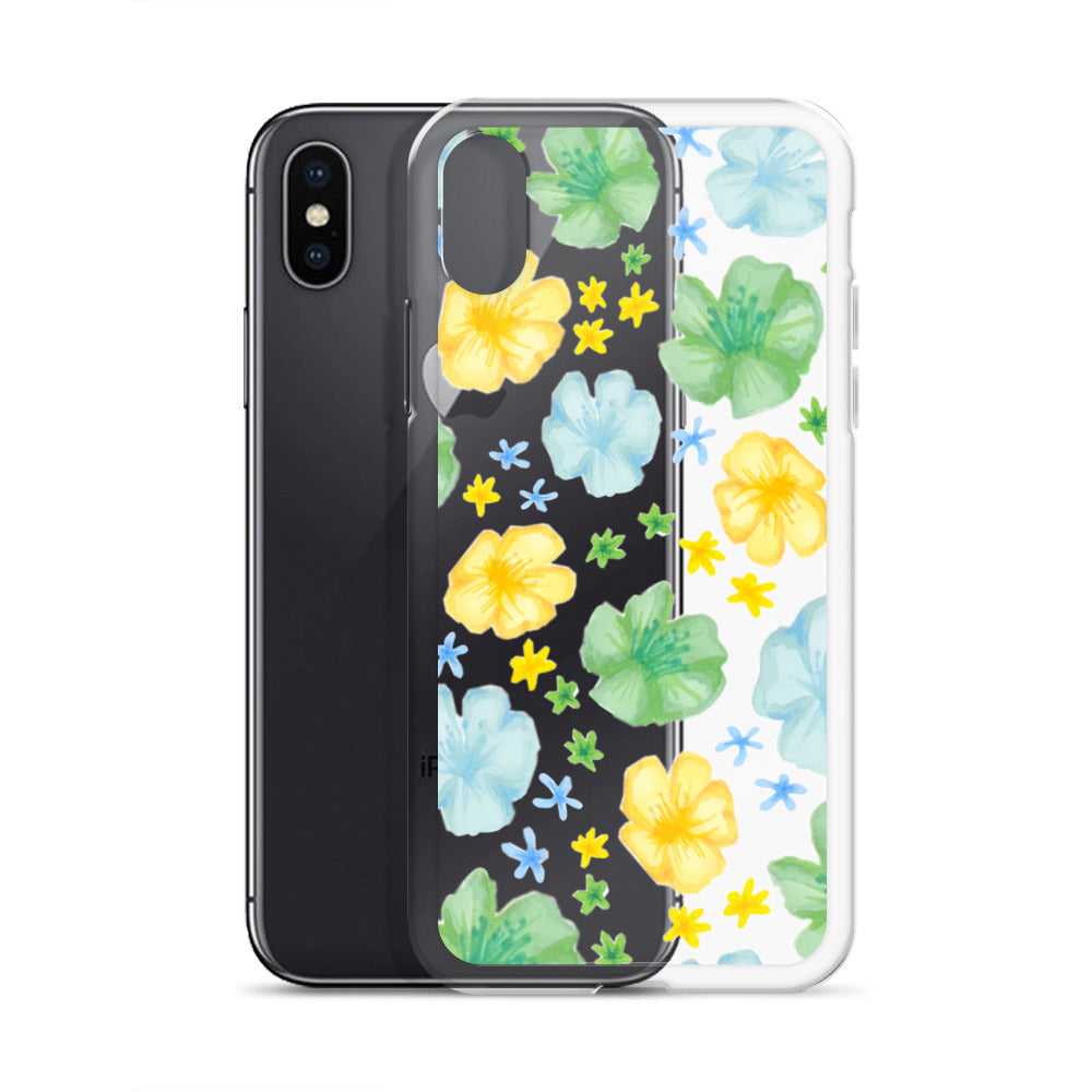 flower case in clear