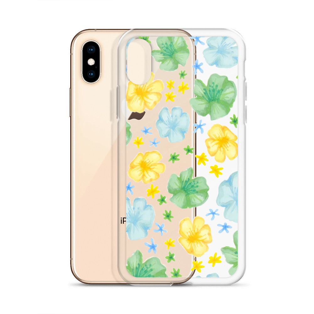 flower case in clear