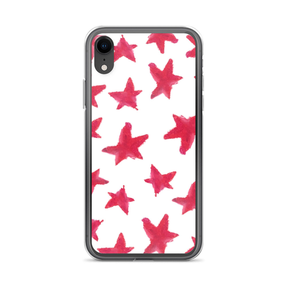 star case muted red