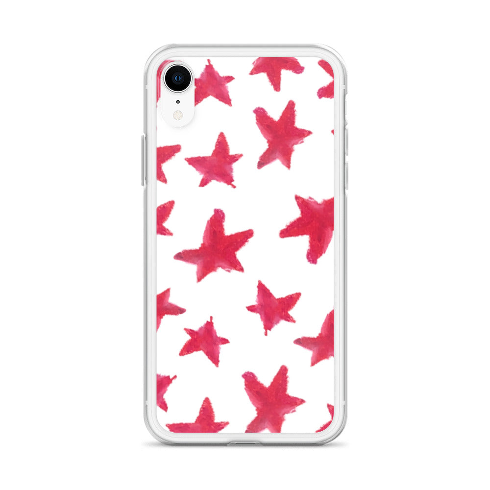 star case muted red