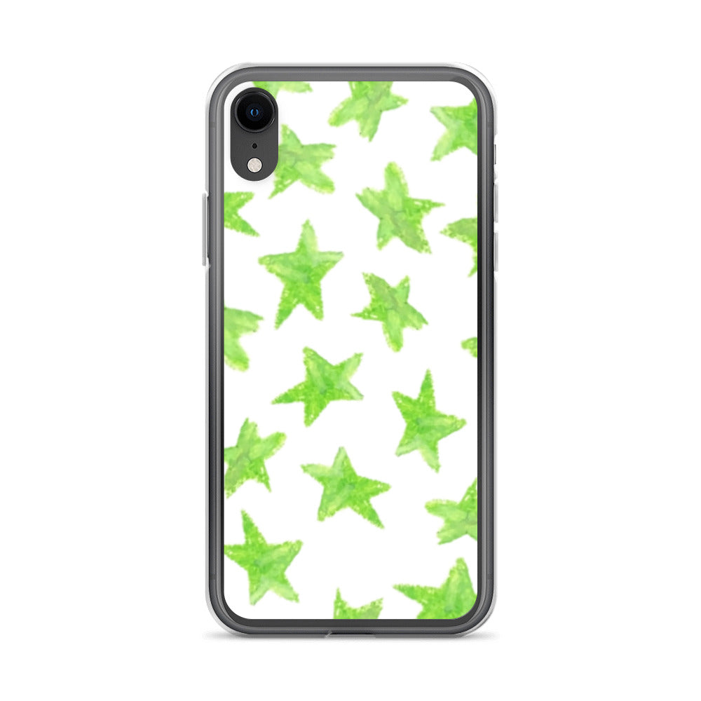 star case lime green