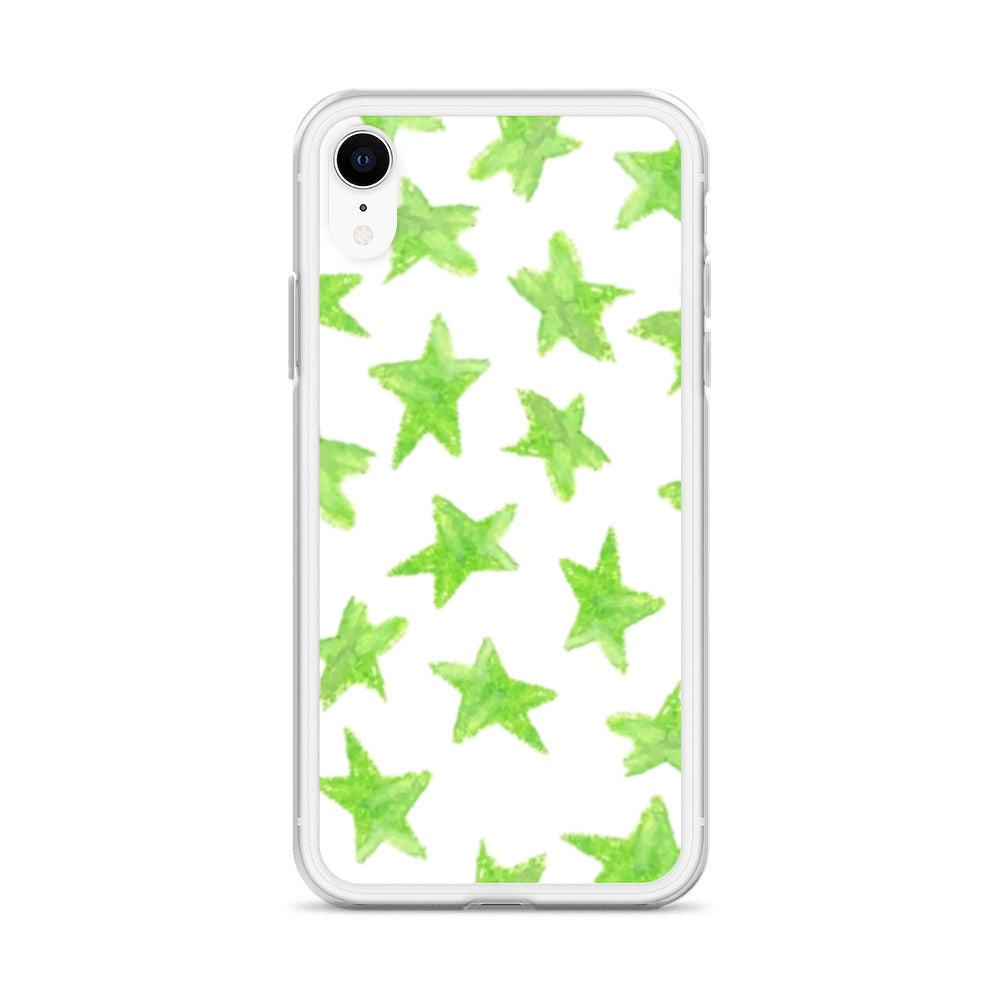 star case lime green