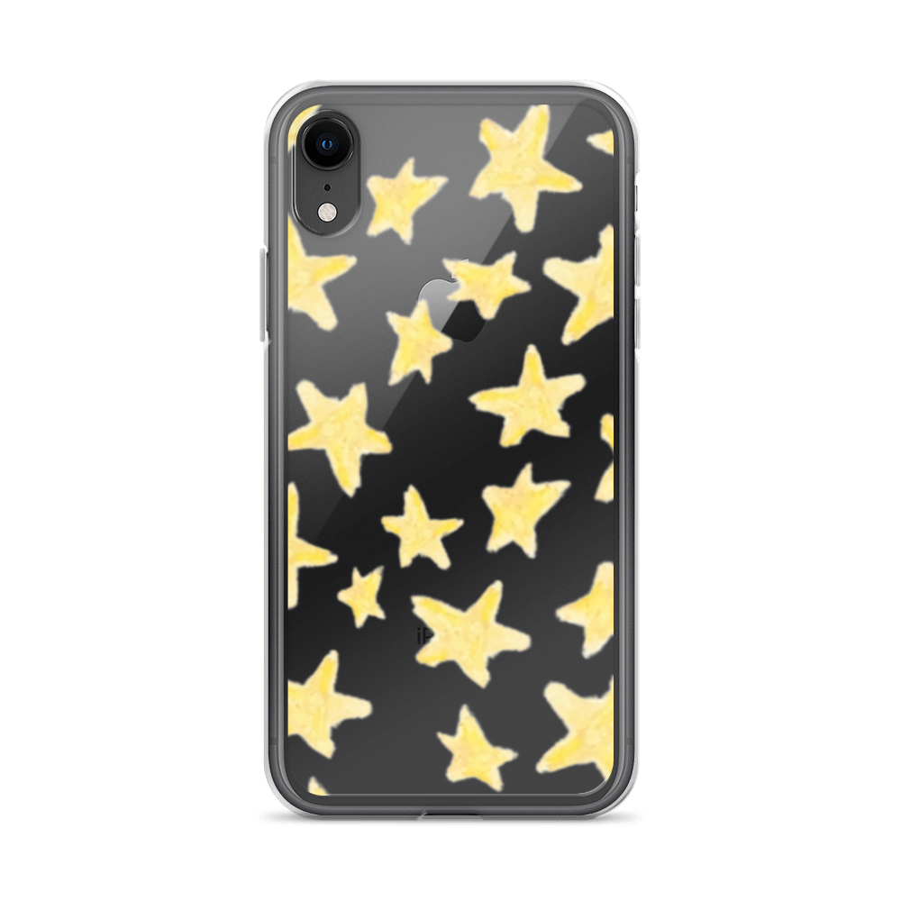 star case yellow in clear