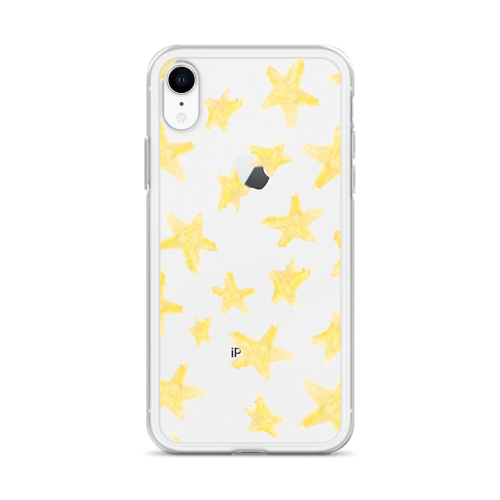 star case yellow in clear