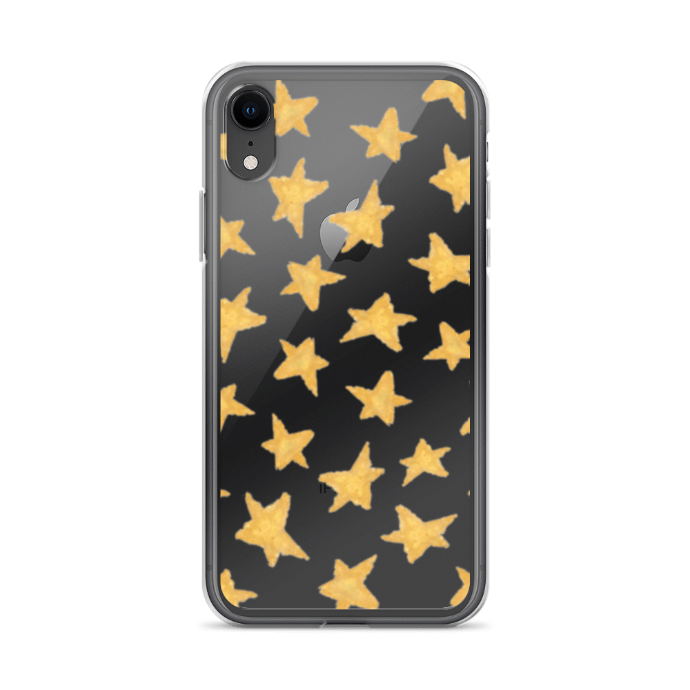 star case soft gold in clear