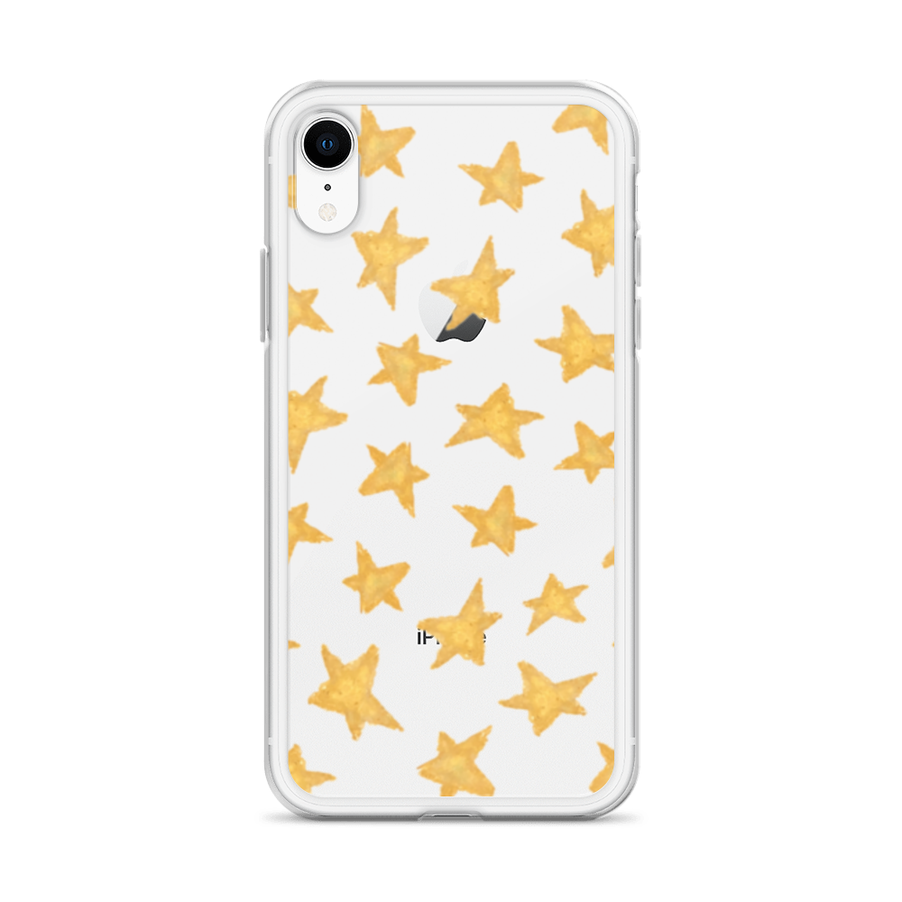 star case soft gold in clear