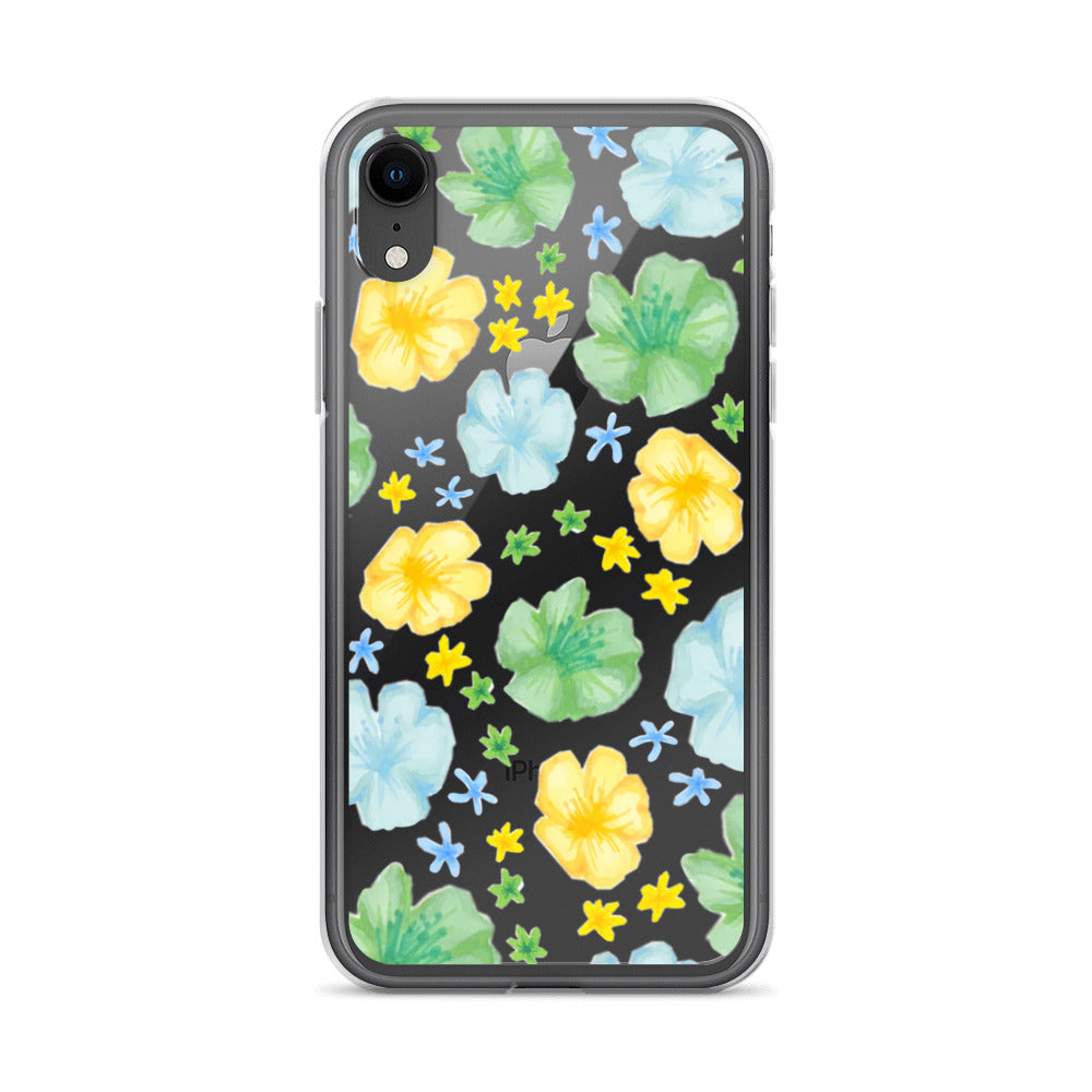 flower case in clear