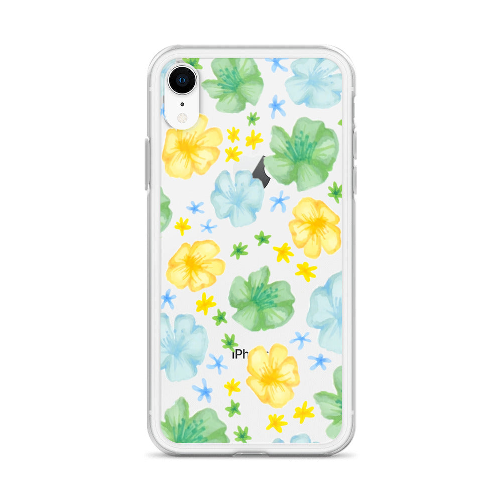 flower case in clear