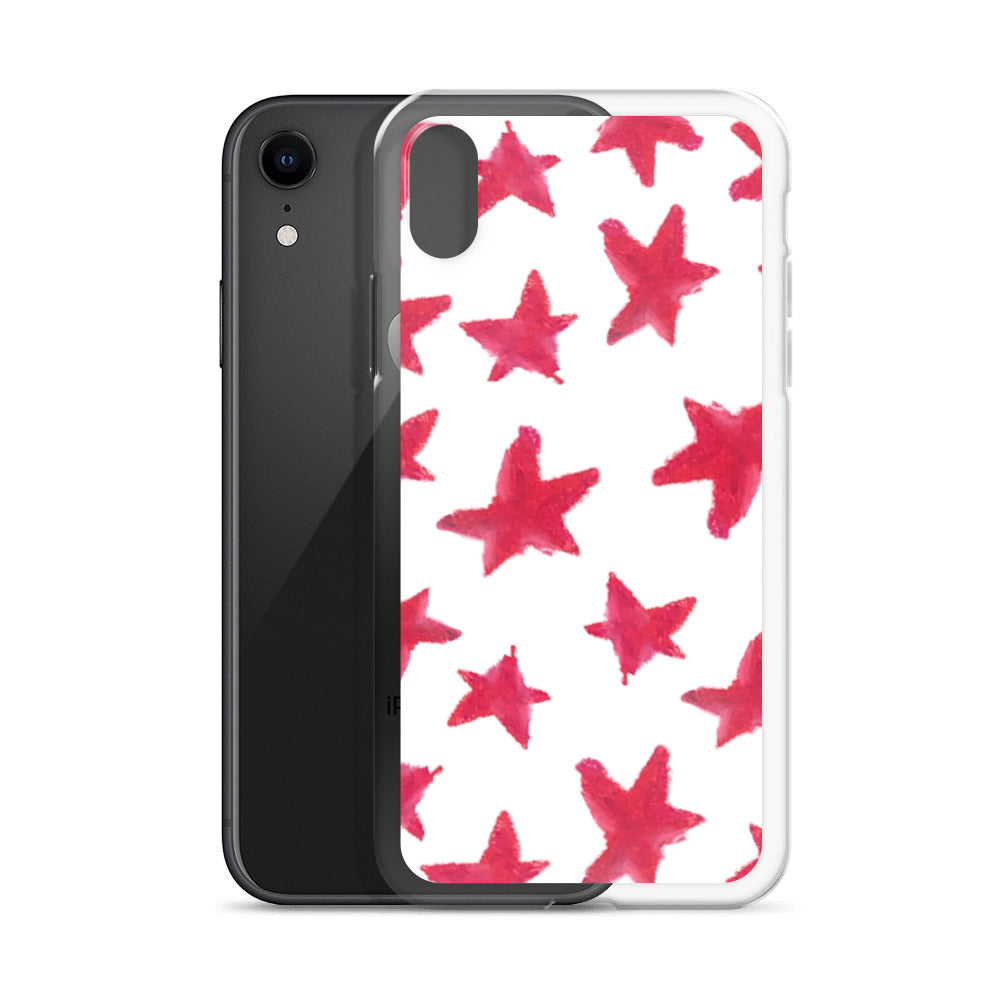 star case muted red