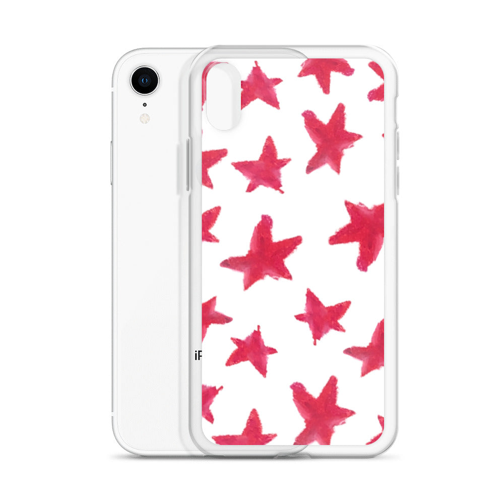 star case muted red