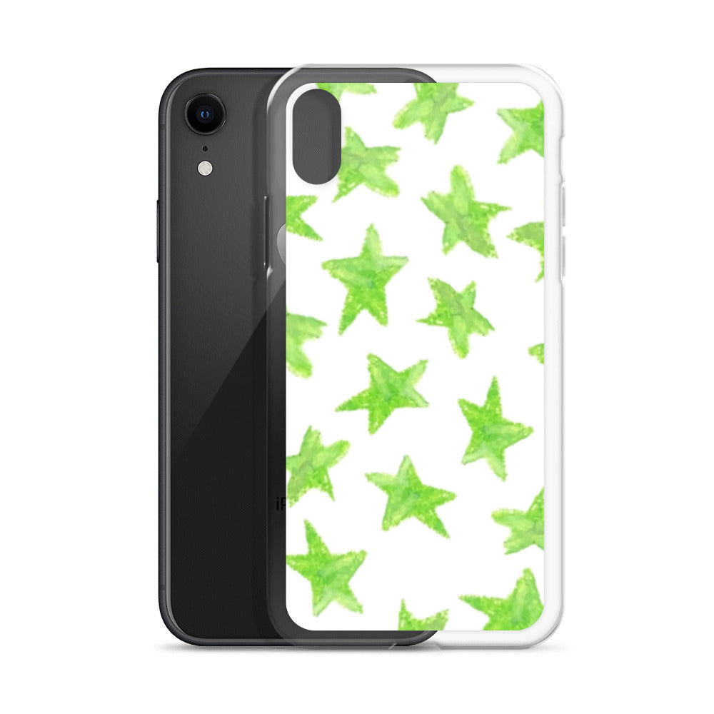 star case lime green