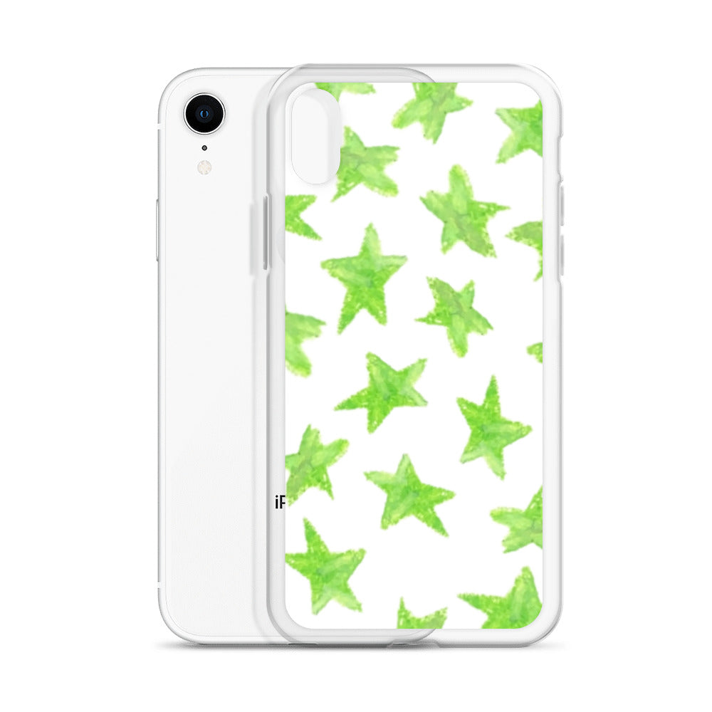 star case lime green