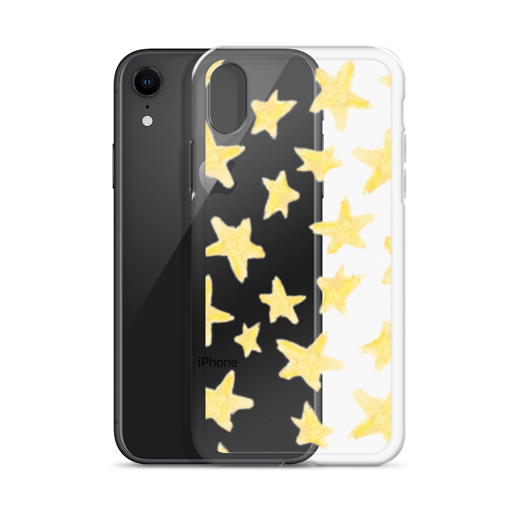 star case yellow in clear