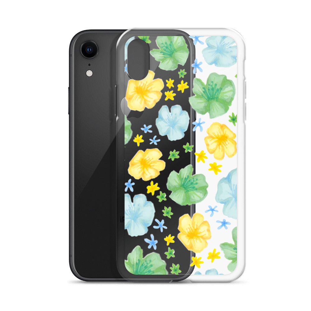 flower case in clear