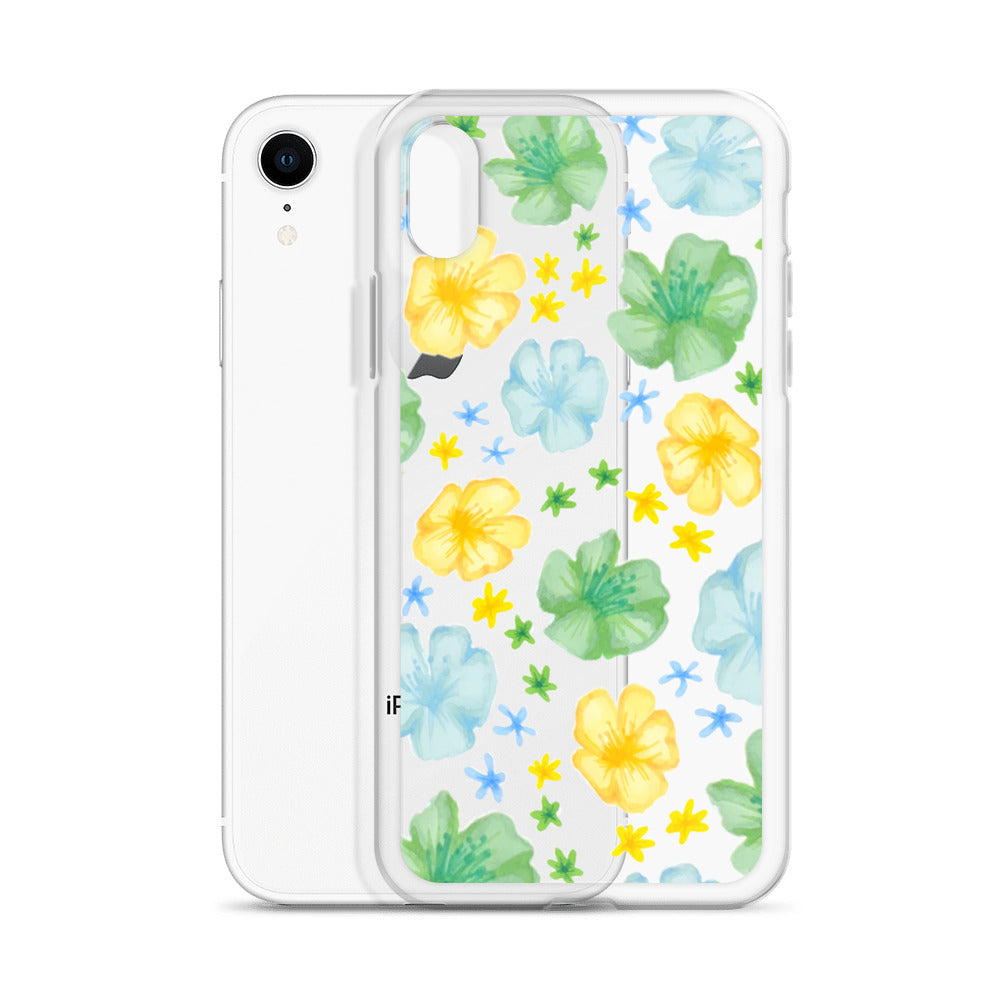 flower case in clear