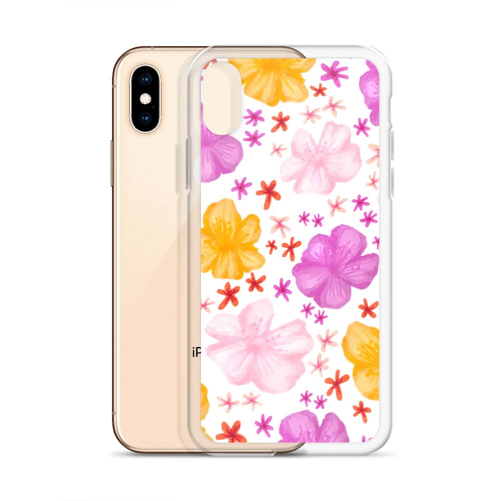 flower case in white - dalidab