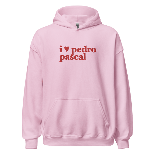 i heart pedro hoodie in red - dalidab