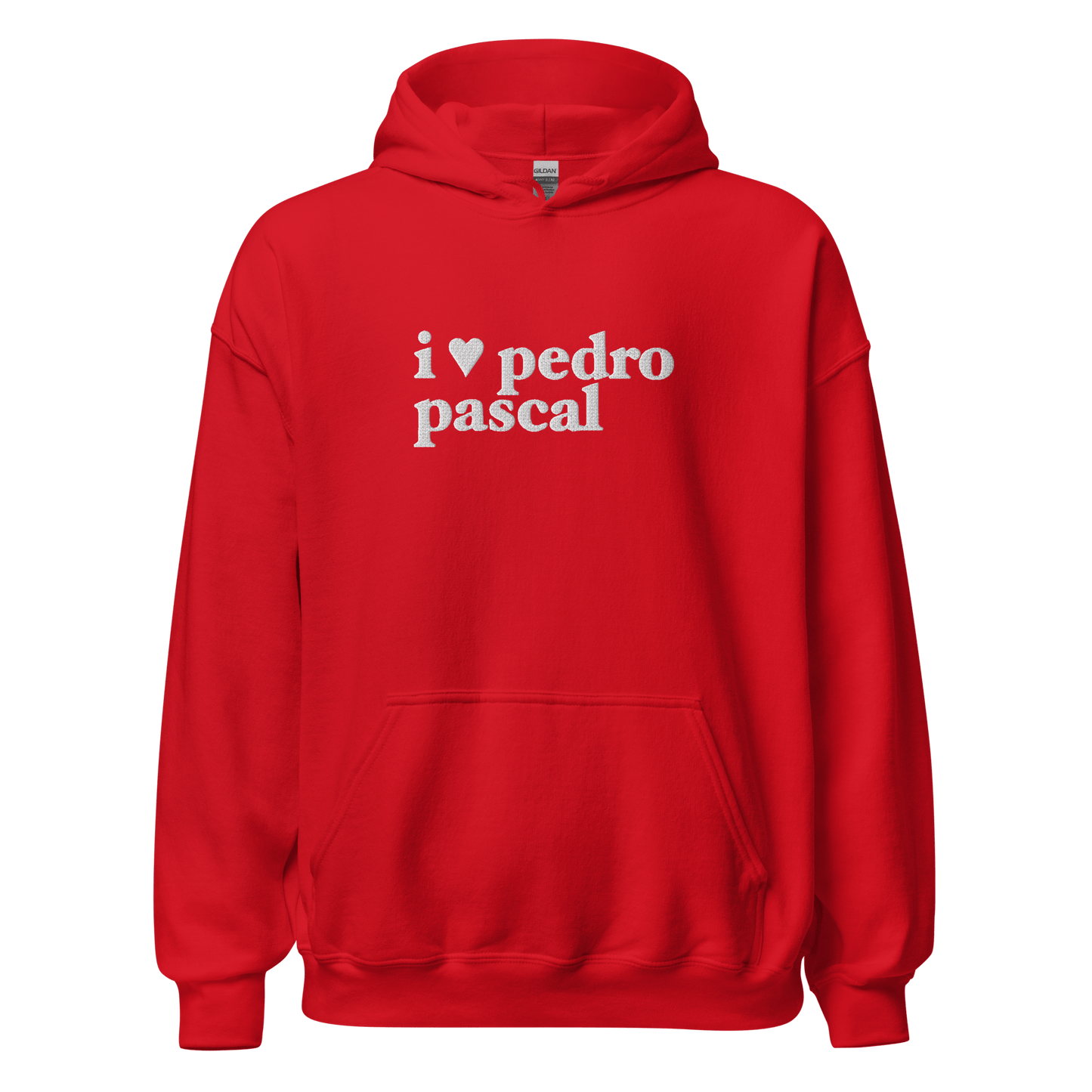 i heart pedro hoodie in white - dalidab
