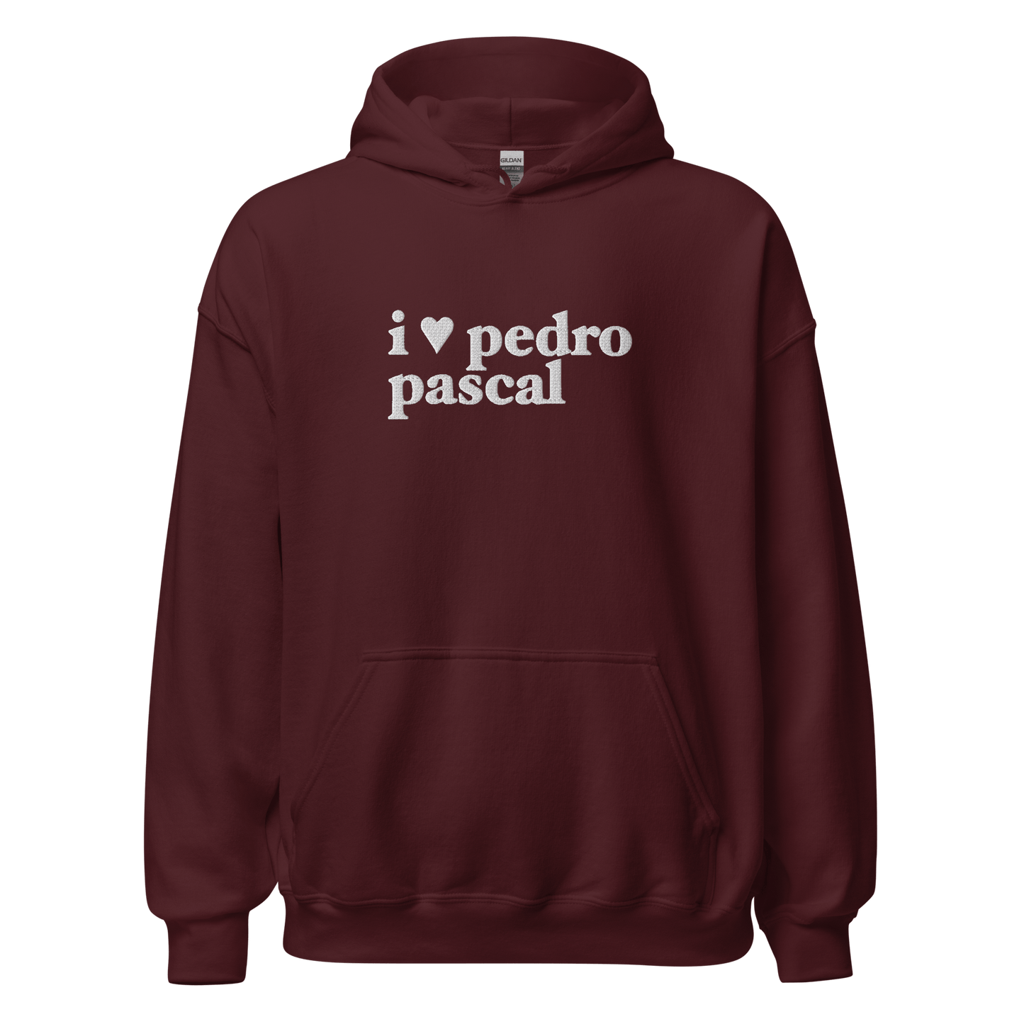 i heart pedro hoodie in white - dalidab
