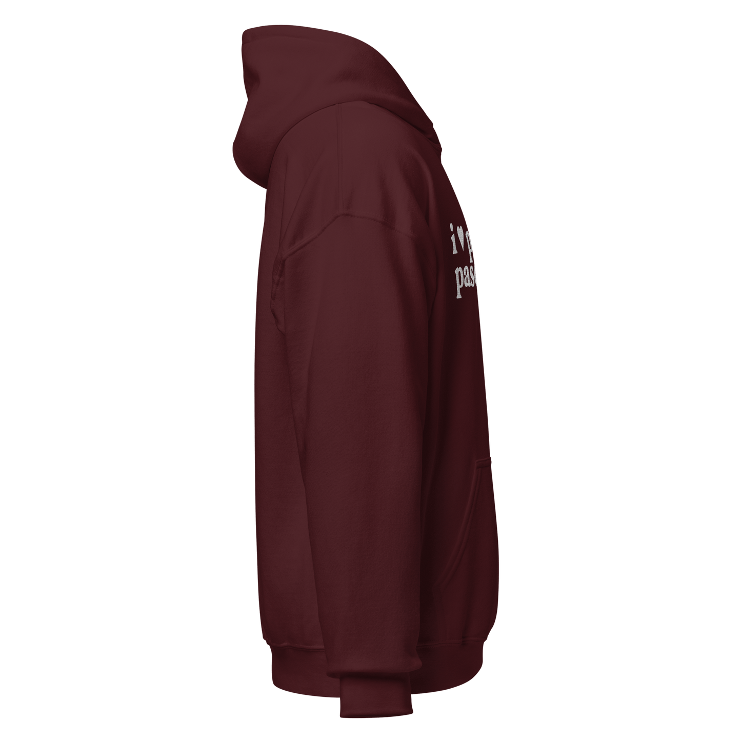 i heart pedro hoodie in white - dalidab