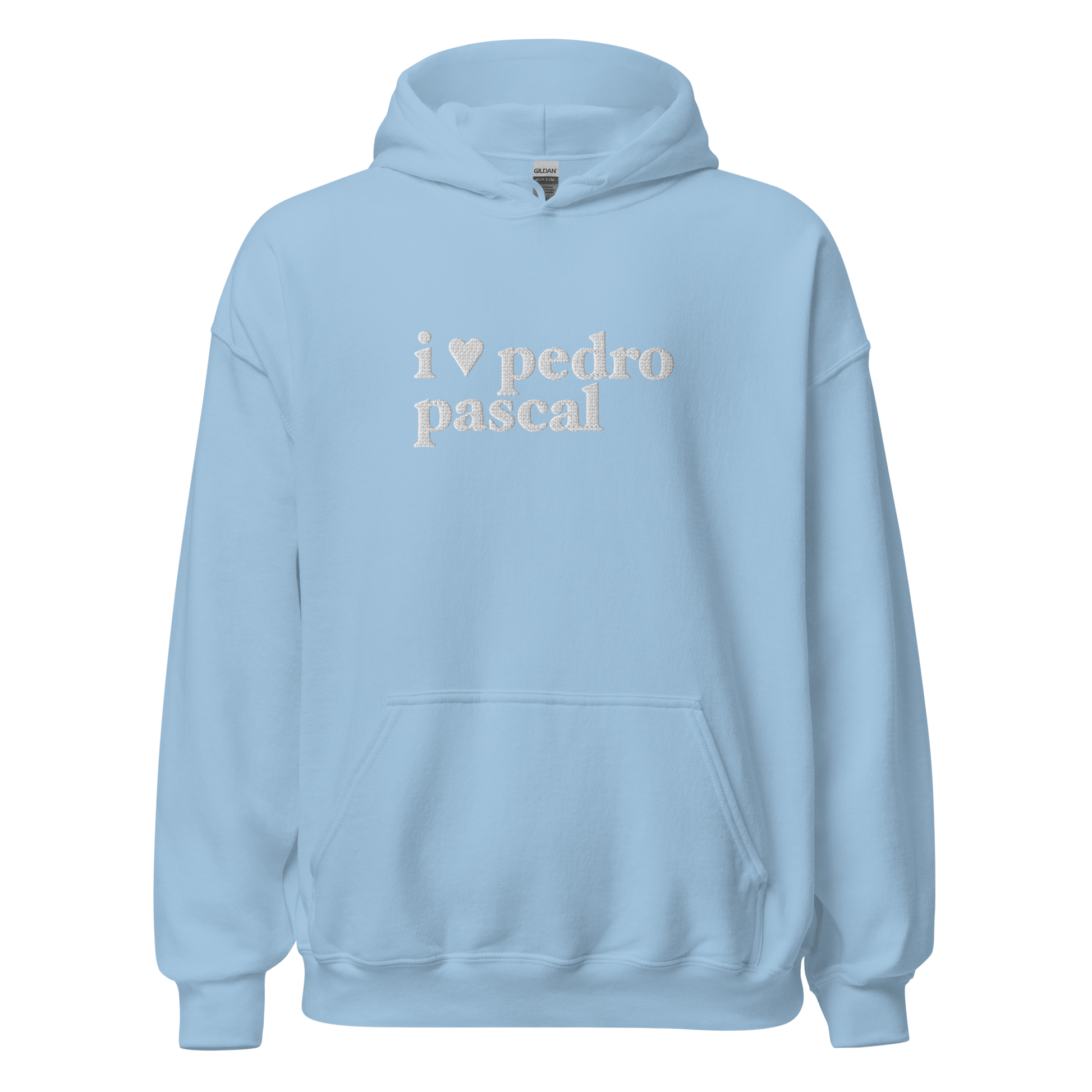 i heart pedro hoodie in white - dalidab