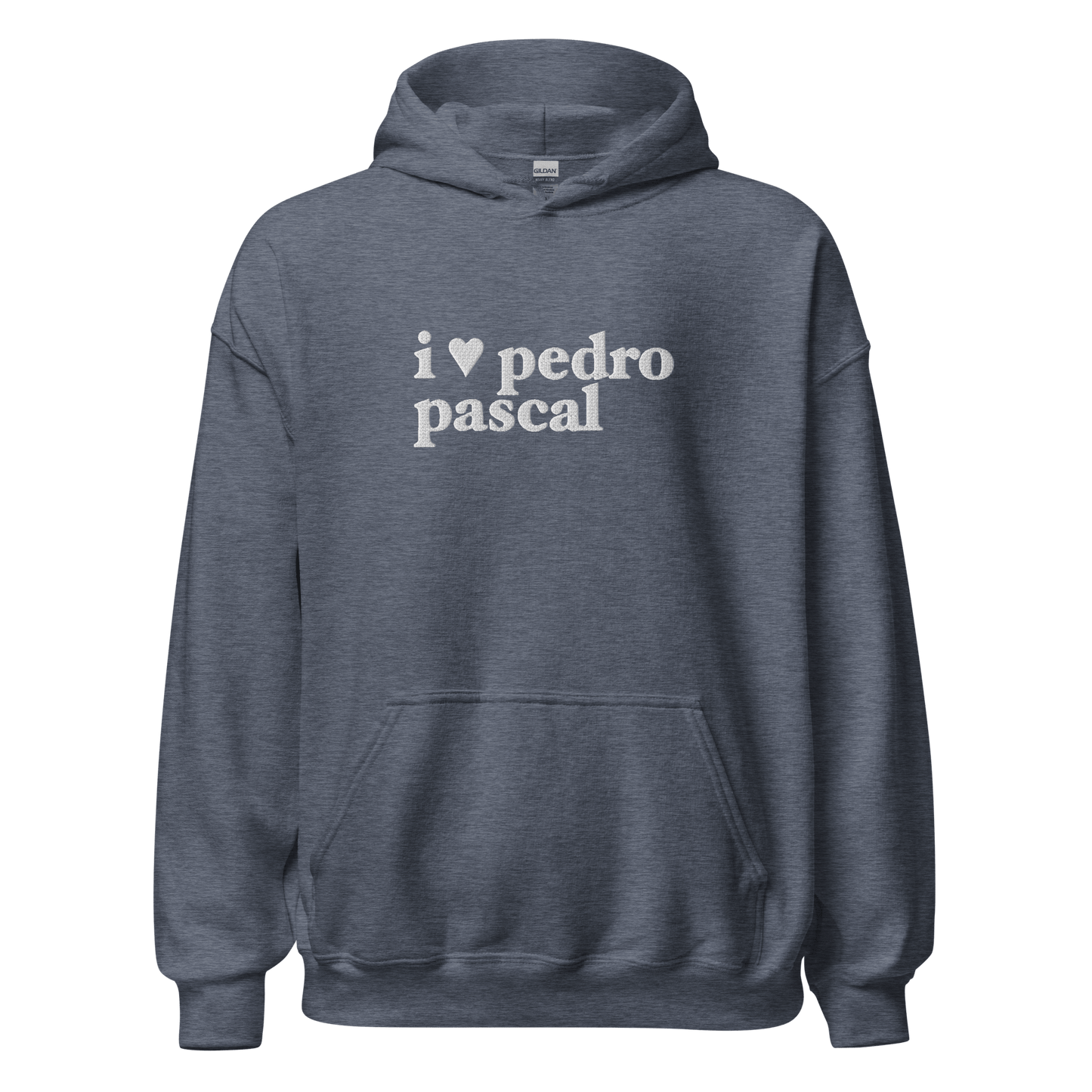 i heart pedro hoodie in white - dalidab